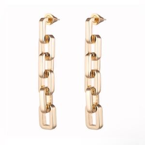 NWT Eddie Borgo Supra Chain link earrings New in bag